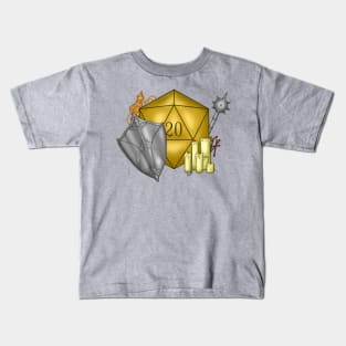 Cleric dice Kids T-Shirt